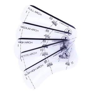 Plantillas para Cejas Stencils - 5 pack