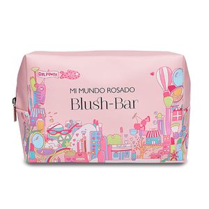 Cosmetiquera Grande Mi Mundo Rosado Blush-Bar