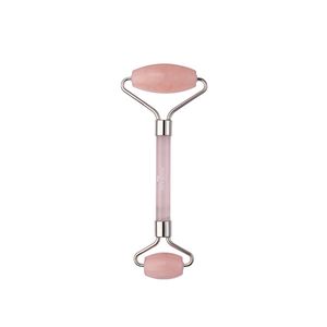 Masajeador Facial Rose Quartz Roller