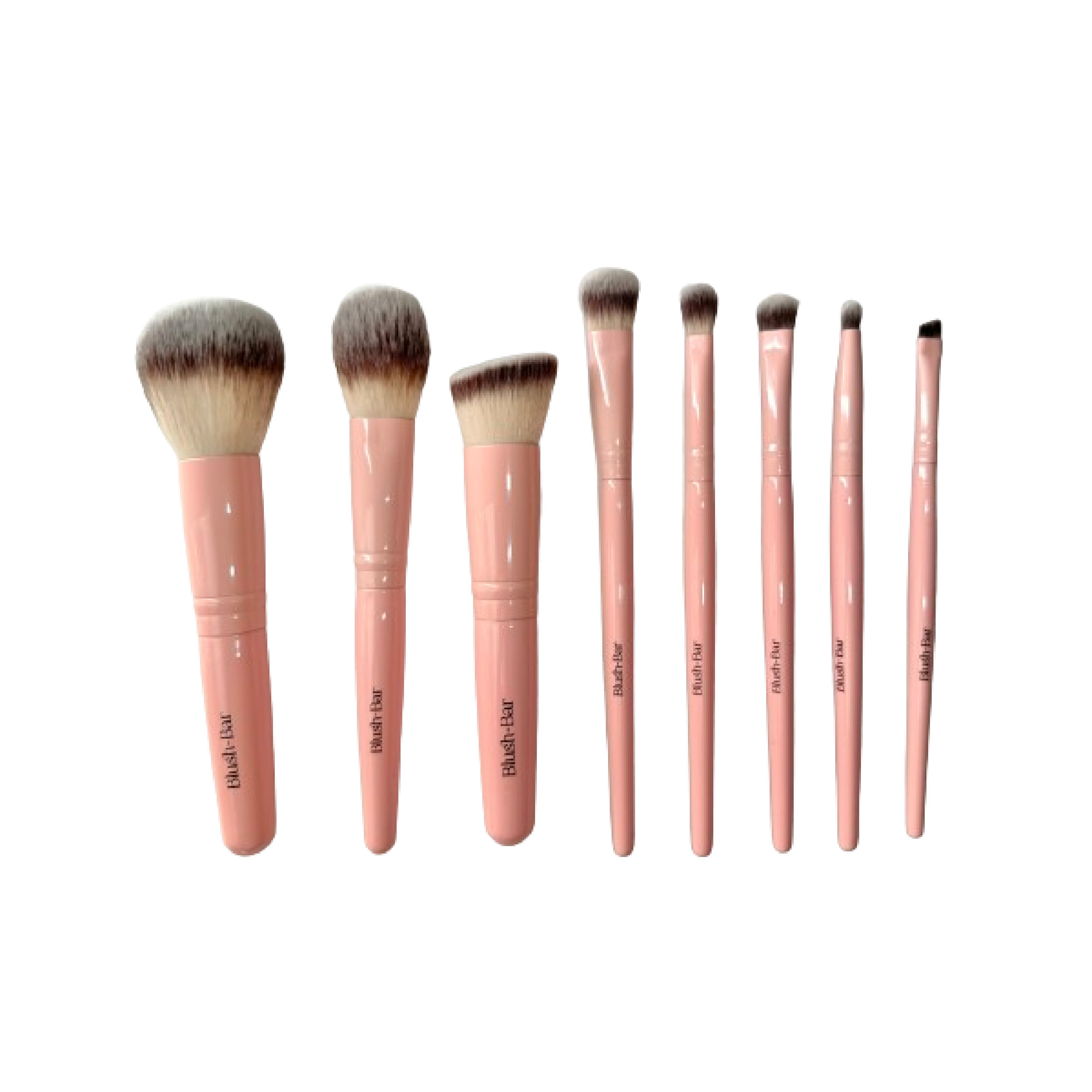 Kit de Brochas Pink Envelope con Brochas para Cara y Ojos en