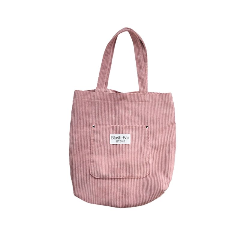 Bolsa-Eco-Bag-Corduroy-Rosada