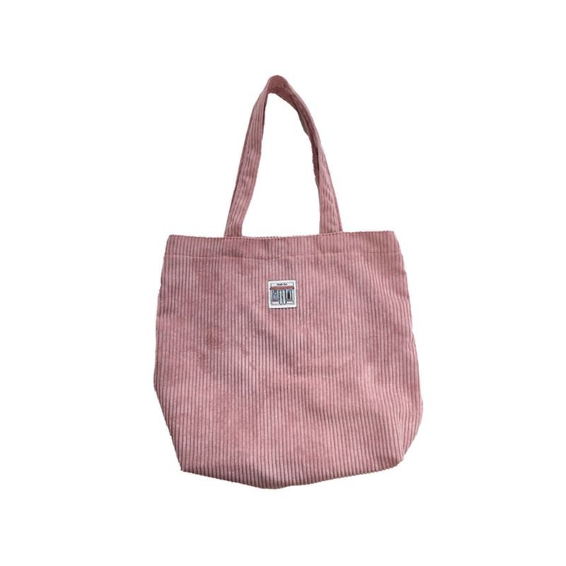 Bolsa-Eco-Bag-Corduroy-Rosada