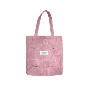 Bolsa Eco Bag Corduroy Rosada