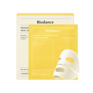 Mascarilla Facial Radiant Vita Niacinamide Real Deep Mask
