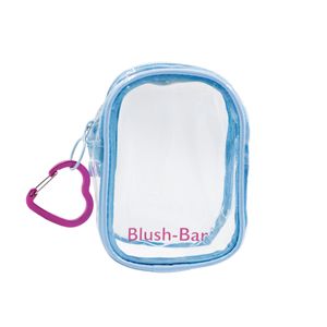 Mini Bolsa Transparente Blush-Bar Voy Contigo A Todos Lados!