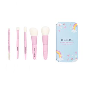 Mini Kit de 5 Brochas en Cartuchera Happy Days