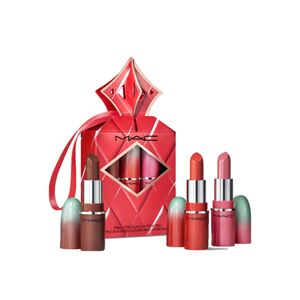 Kit de Labios Wildest Gleams Mini Lustreglass Lip Trio: Brights